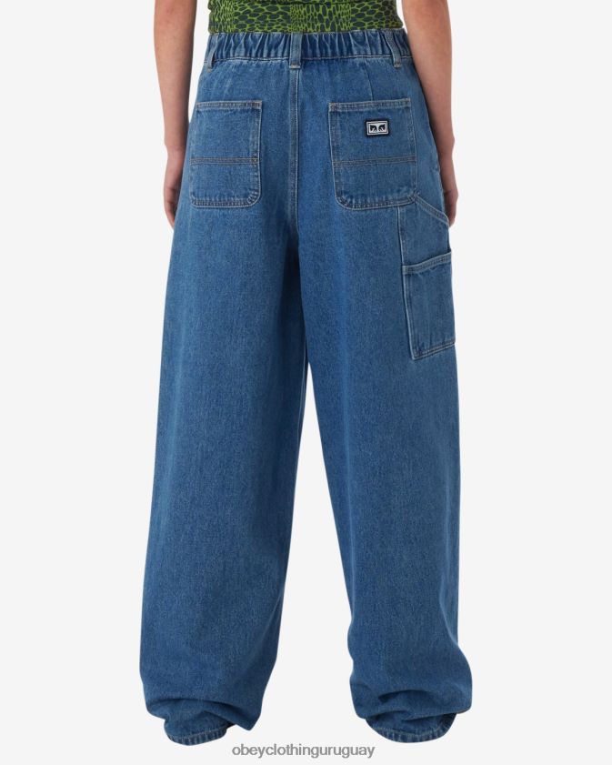 OBEY índigo claro mujer lirio carpintero denim 28XT8J517