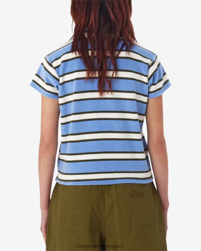 OBEY hortensia múltiple mujer polo a rayas sol 28XT8J573
