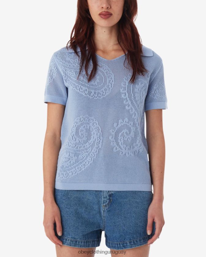 OBEY hortensia mujer camisa de punto abierta briana 28XT8J580