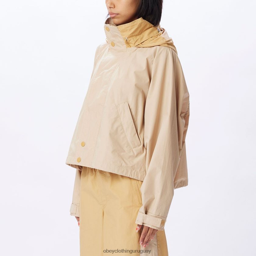 OBEY crema irlandesa mujer parka corta dylan 28XT8J642