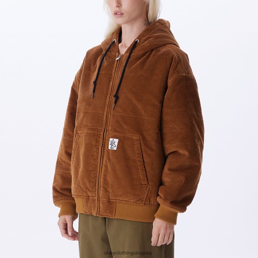 OBEY madera de catechu mujer siempre bombardero 28XT8J641