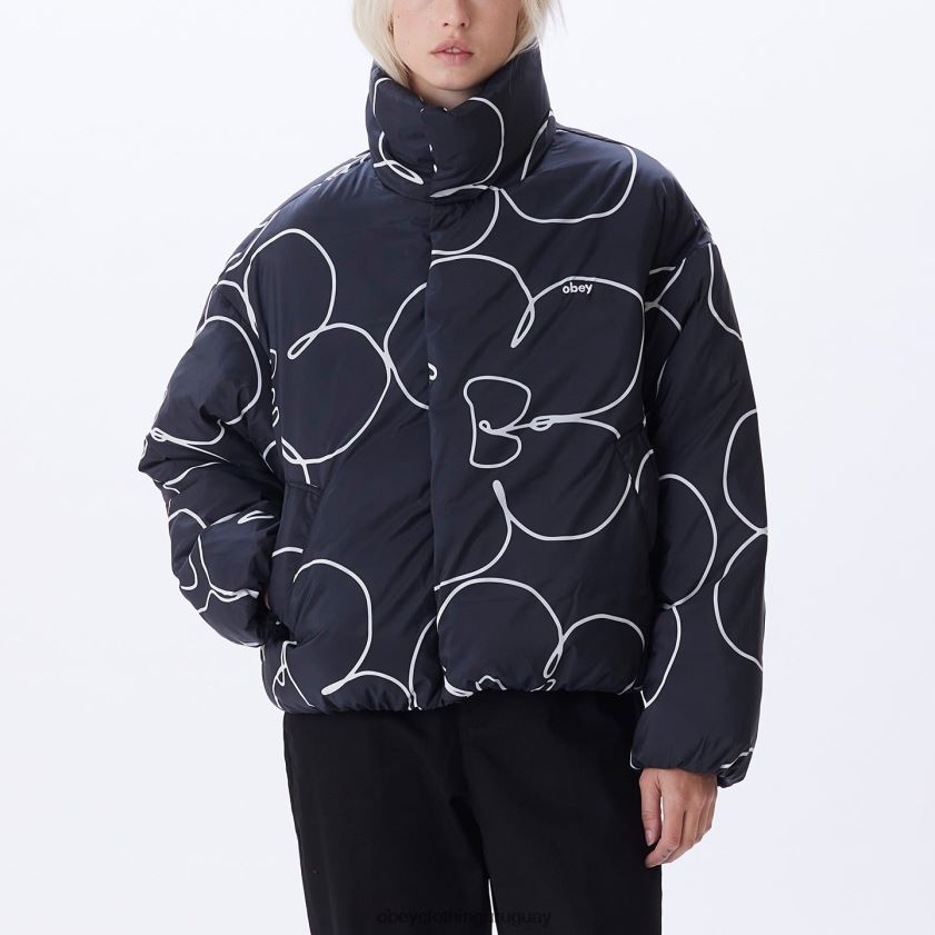 OBEY negro múltiple mujer persona hinchada 28XT8J648
