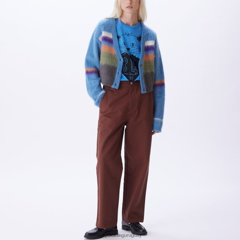 OBEY ciano multi mujer cárdigan rosalía 28XT8J685