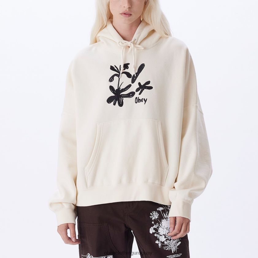 OBEY sin blanquear mujer sudadera con capucha ellis 28XT8J694