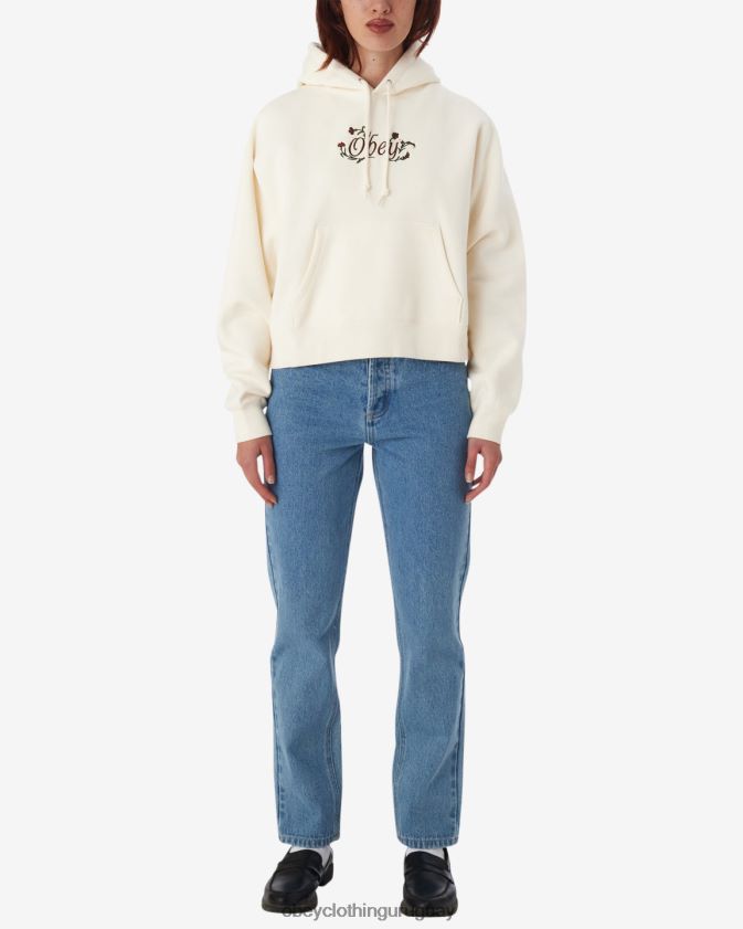 OBEY sin blanquear mujer jersey de flores de primavera 28XT8J594