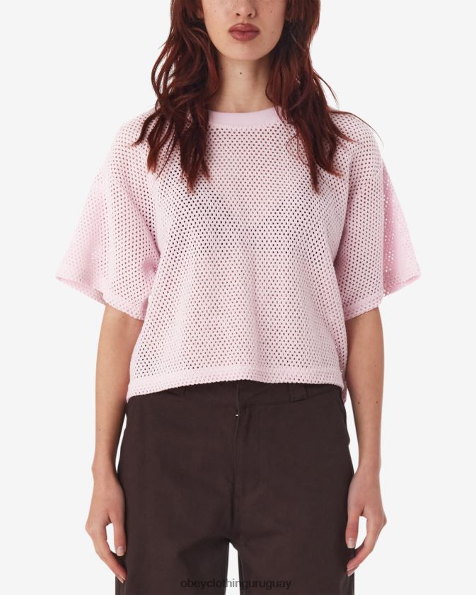 OBEY pirueta mujer top de malla alex 28XT8J551
