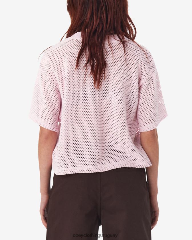 OBEY pirueta mujer top de malla alex 28XT8J551