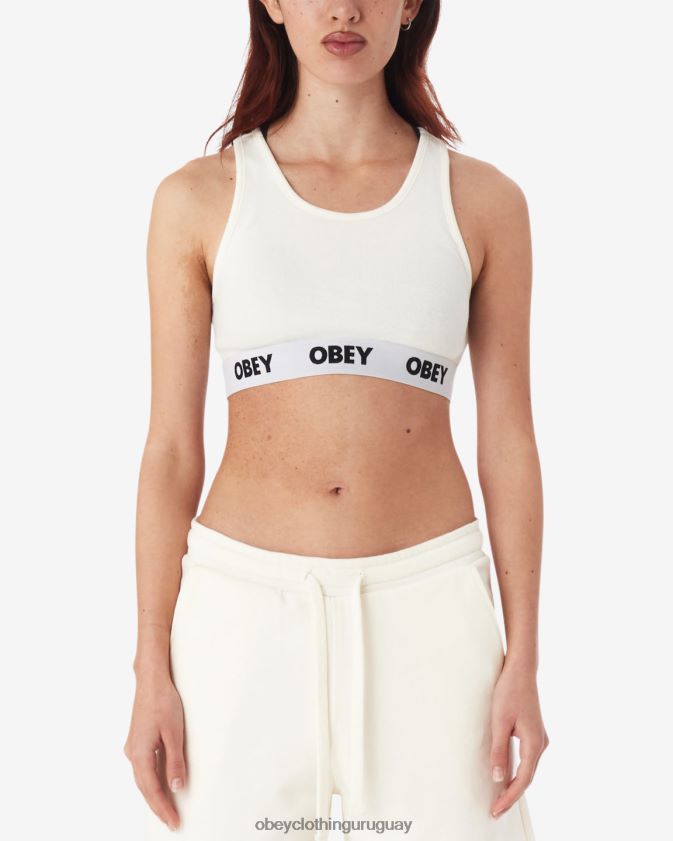 OBEY sin blanquear mujer tanque de costillas lisa ii 28XT8J566