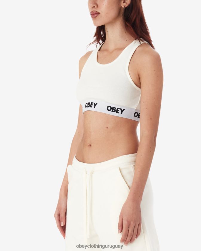 OBEY sin blanquear mujer tanque de costillas lisa ii 28XT8J566