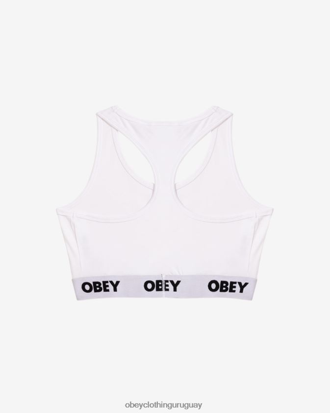 OBEY blanco mujer bralette (paquete de 2) 28XT8J632